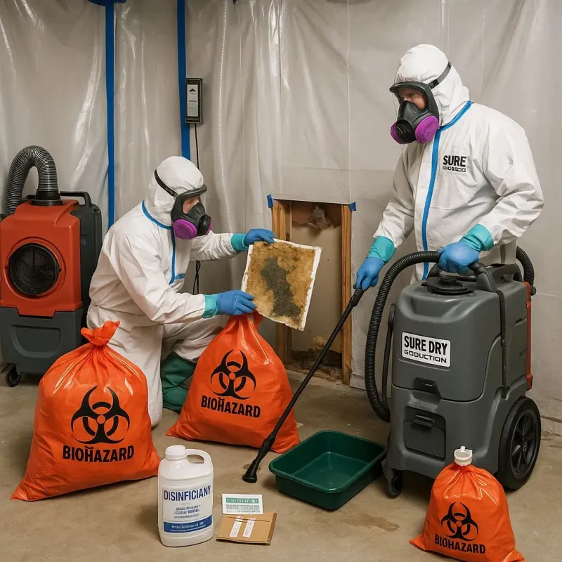 Contaminated Water Handling Protocols process in Eastville, VA