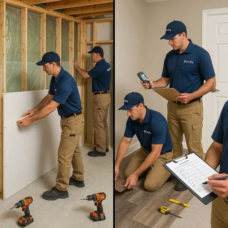 Repairs and Reconstruction process in Eastville, VA